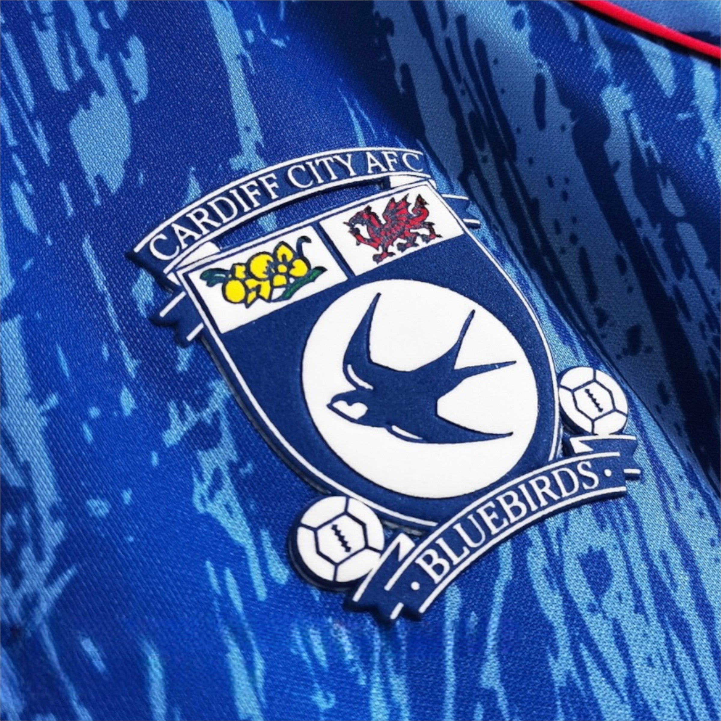 Camiseta Cardiff City 1990 Local - Imagen 4