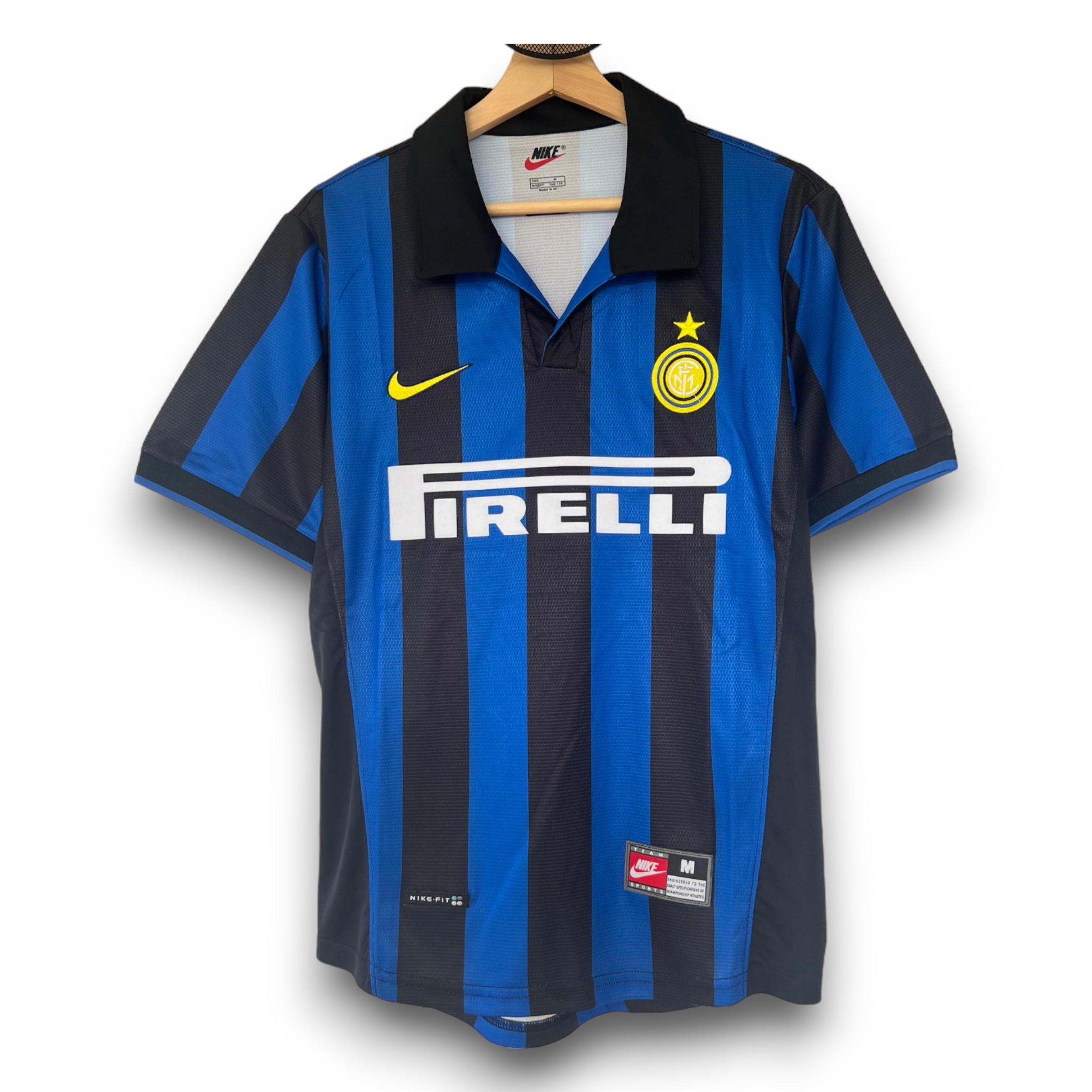 Camiseta Inter de Milán 1998-1999 Local manga corta para adulto