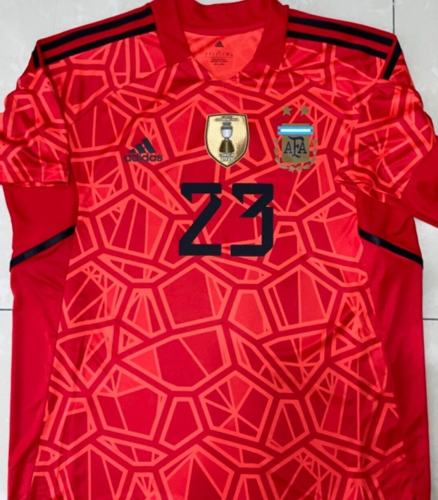 Equipación de portero de Argentina 2021/2022