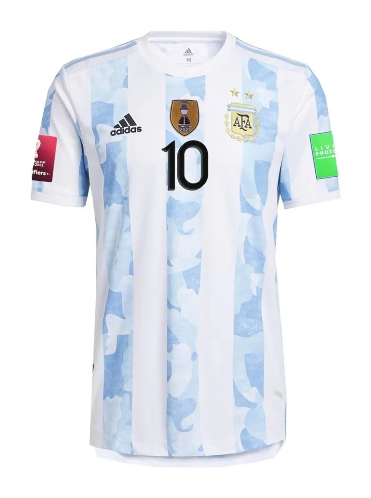 Primera equipación de Argentina 2021/2022