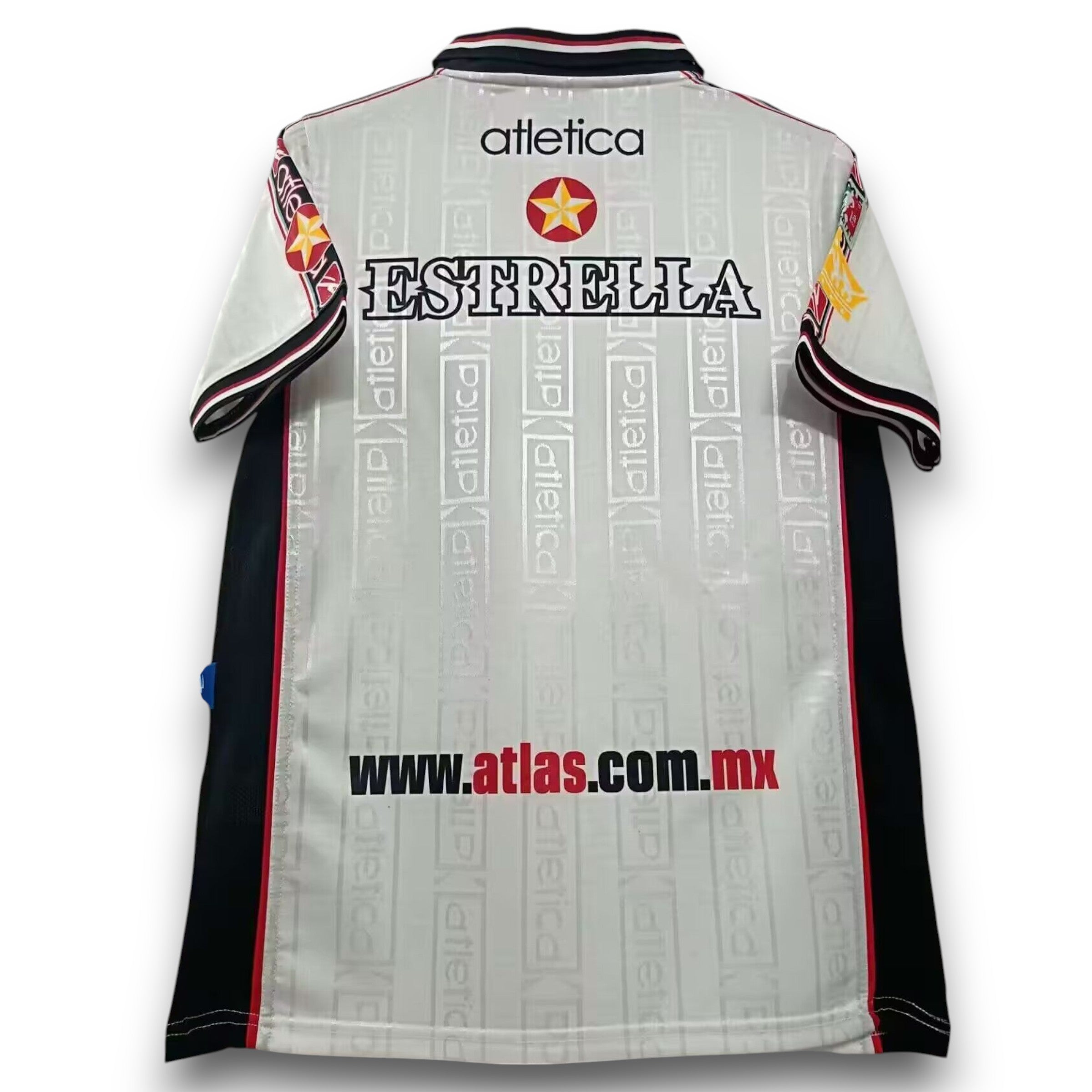 Camiseta Atlas 1999-2000 Visitante manga corta para adulto - Imagen 2
