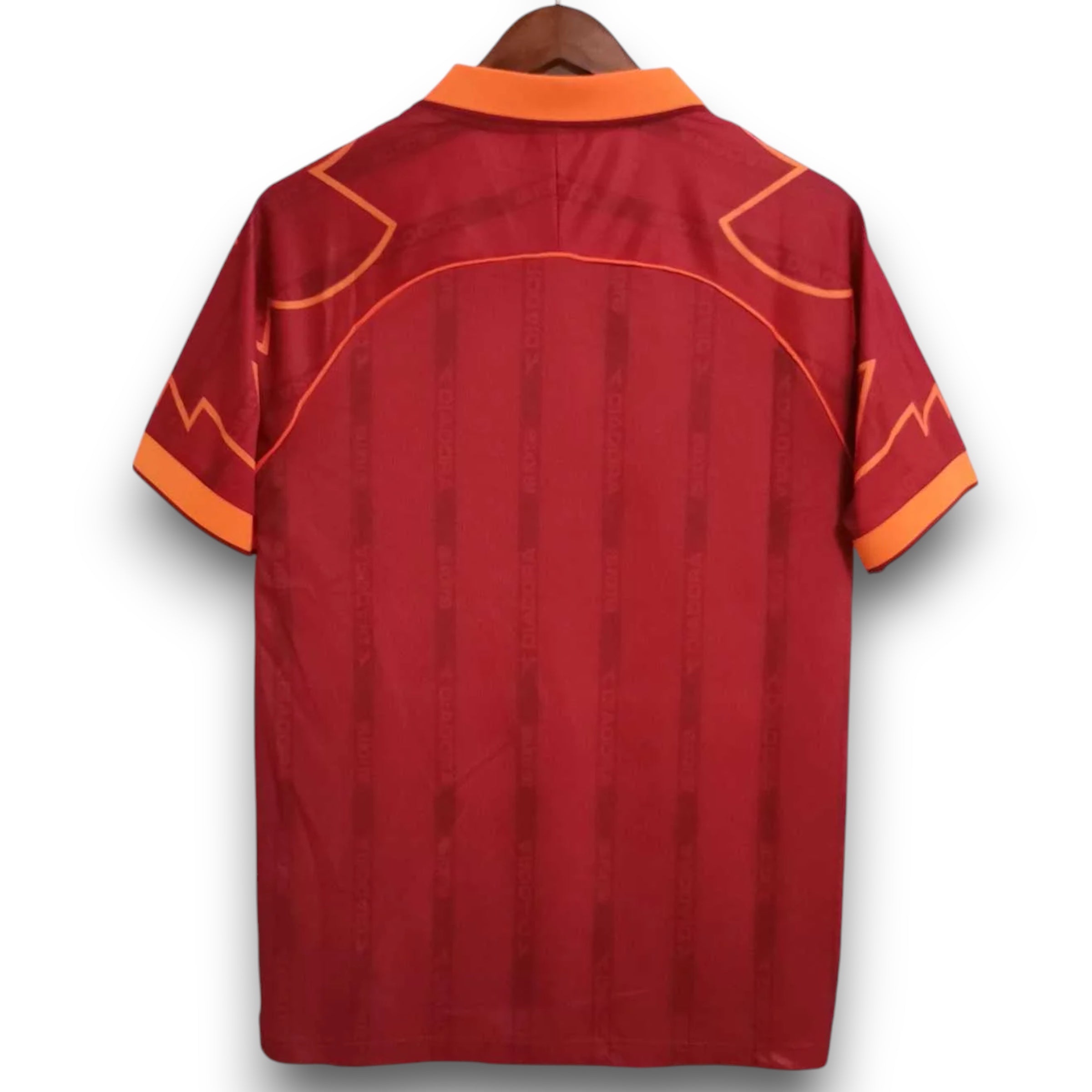 Camiseta AS Roma 1999-2000 Local manga corta para adulto - Imagen 4