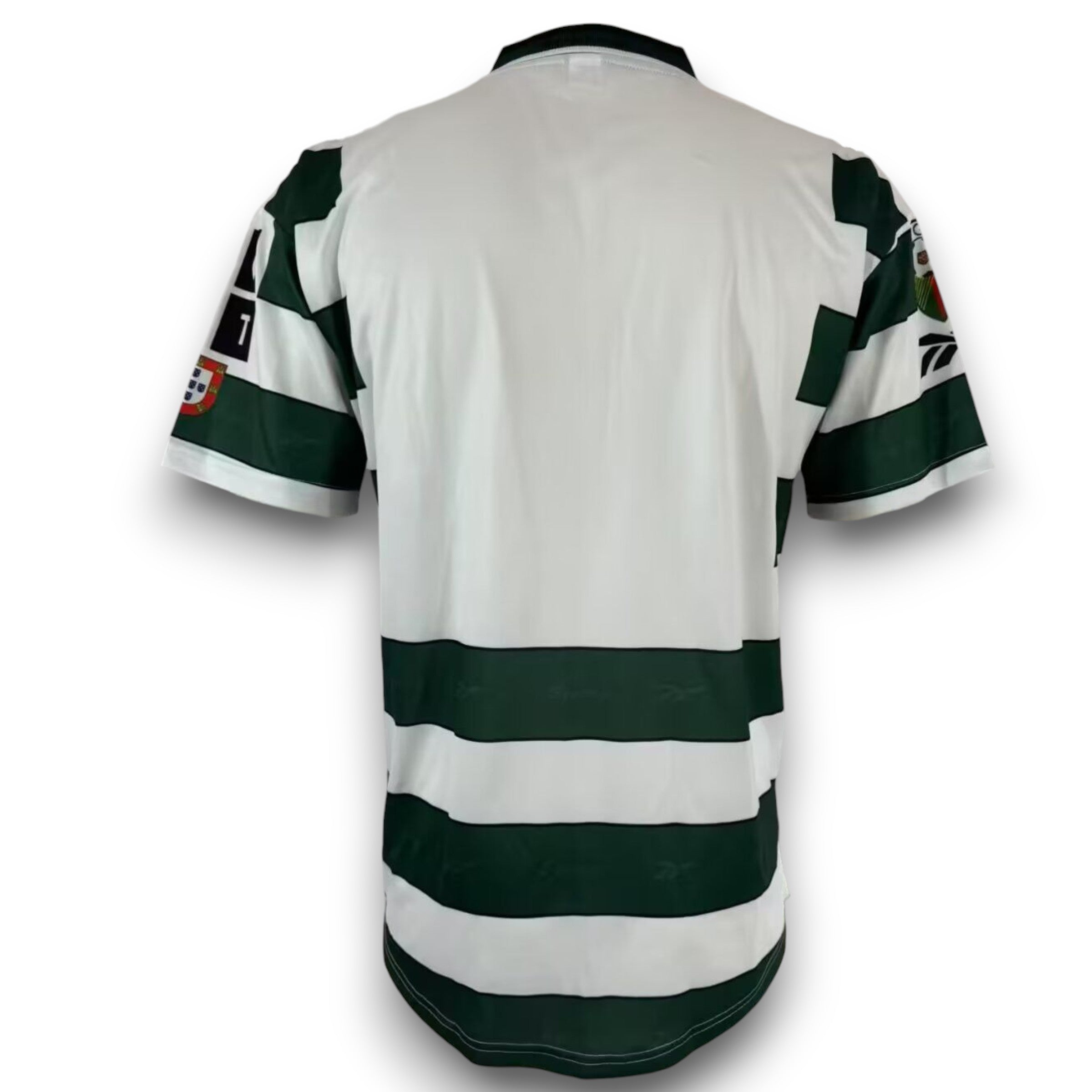 Camiseta Sporting de Lisboa 2000-2001 Local manga corta para adulto - Imagen 2
