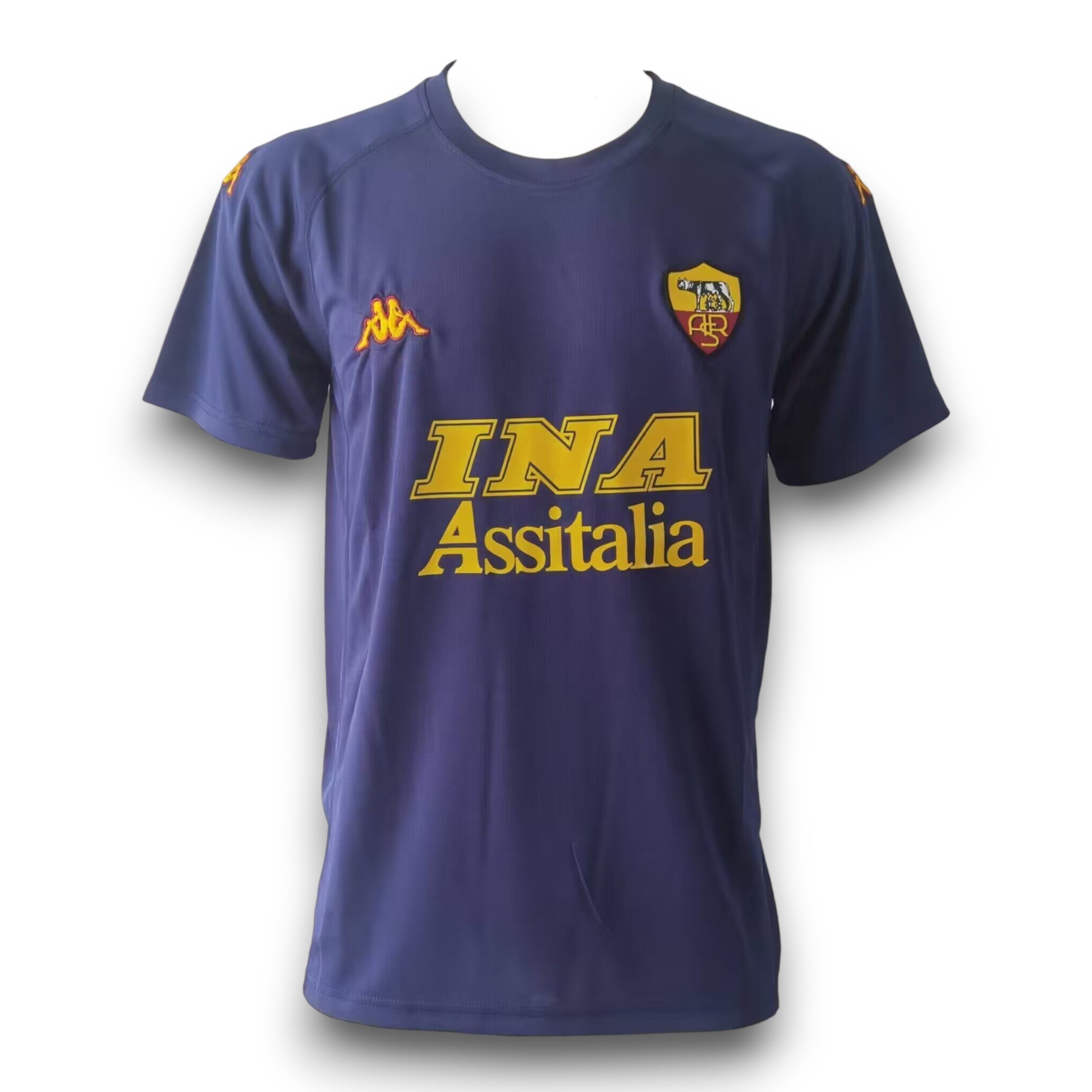 Camiseta AS Roma 2000-2001 Alternativa manga corta para adulto