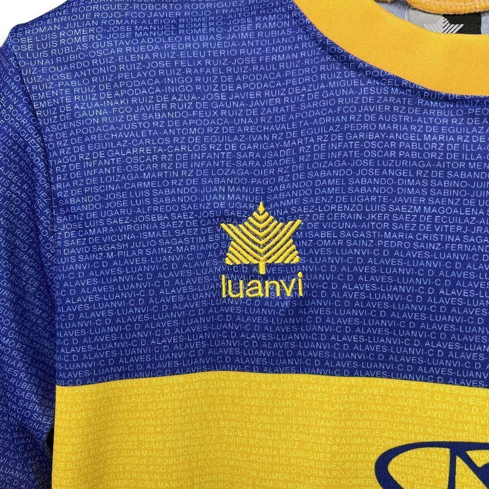 Camiseta Alavés 2000-2001 Final UEFA manga corta para adulto - Imagen 5