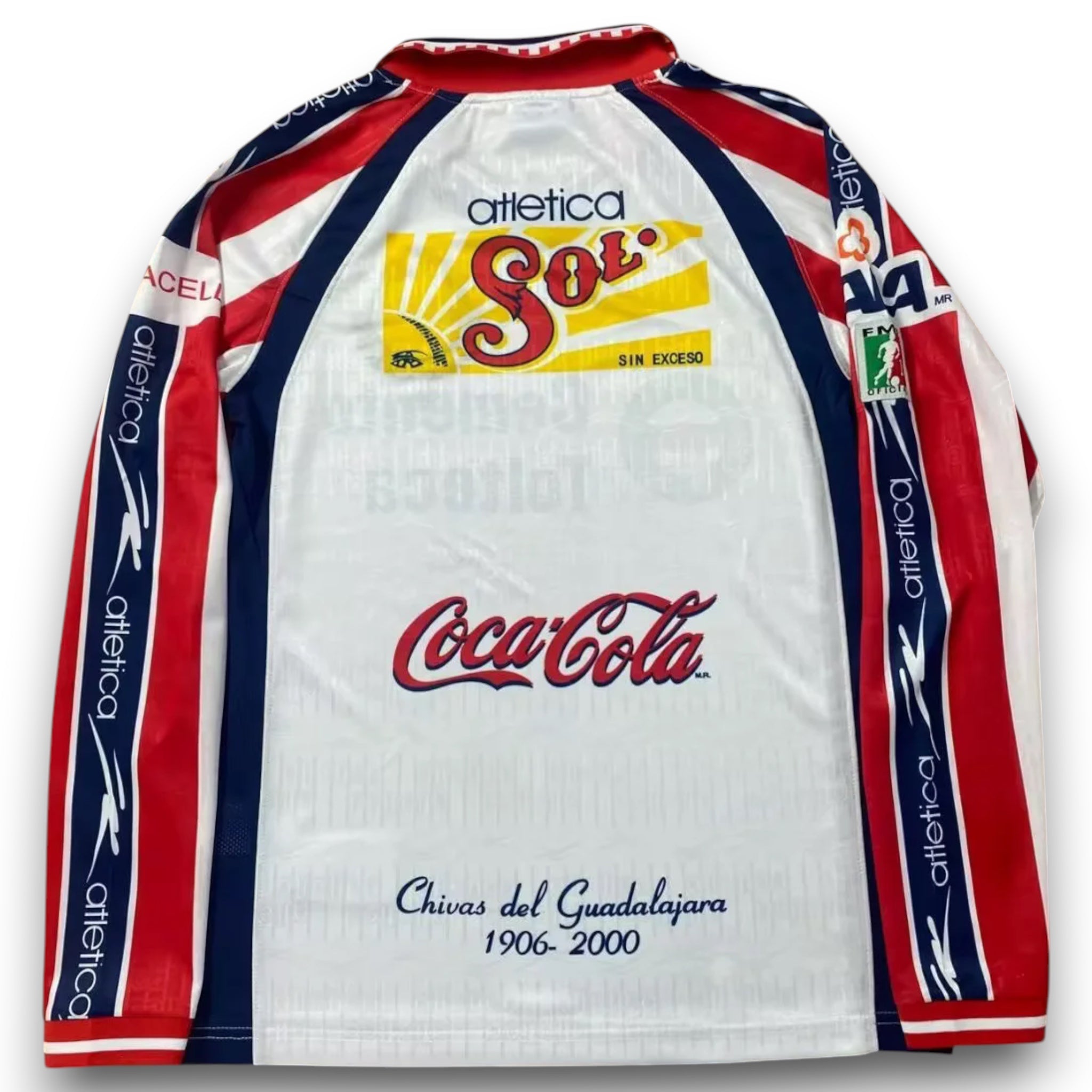 Camiseta Chivas 1999-2000 Visitante Manga Larga para adulto - Imagen 2