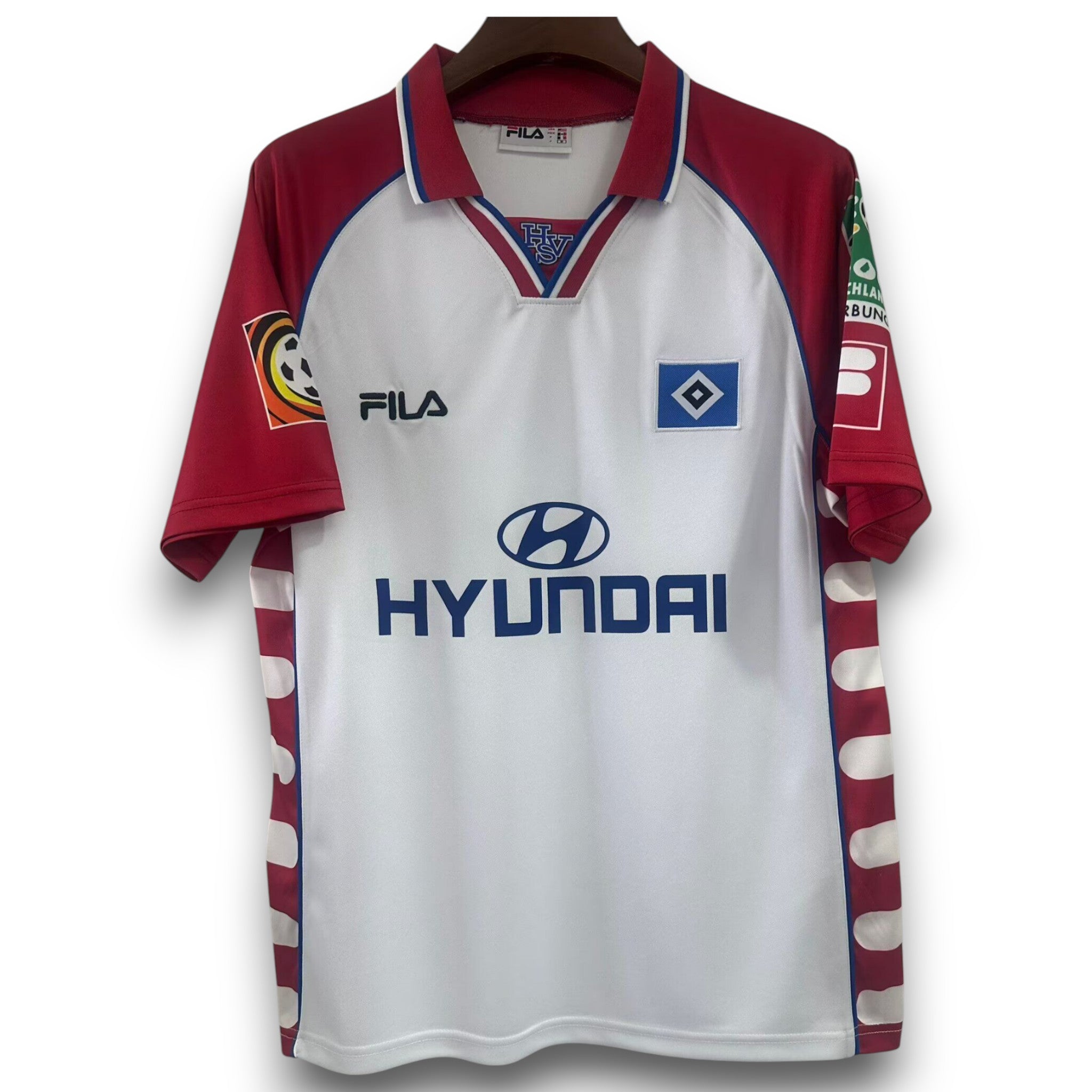Camiseta Hamburgo 1999-2000 Local manga corta para adulto