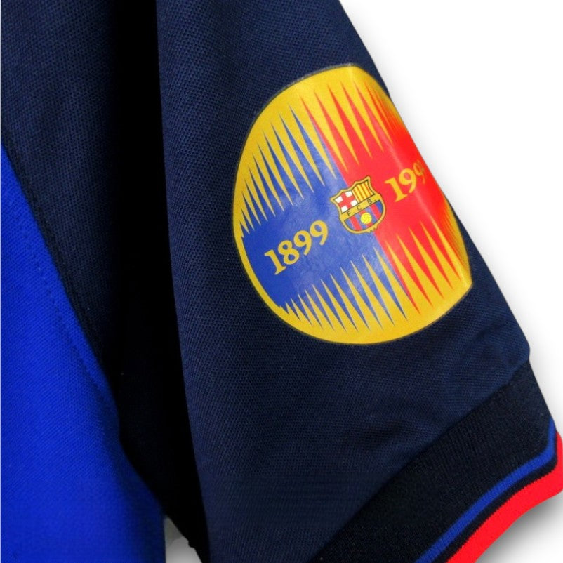 Camiseta Barcelona 1999-2000 Local manga corta para adulto - Imagen 5