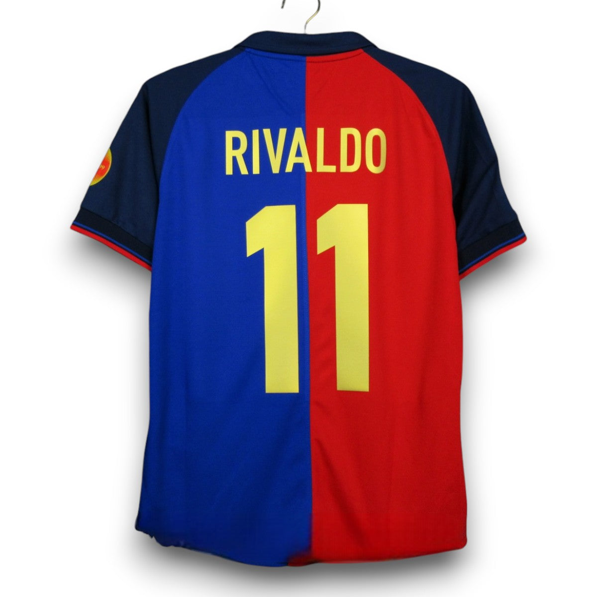 Camiseta Barcelona 1999-2000 Local manga corta para adulto - Imagen 6