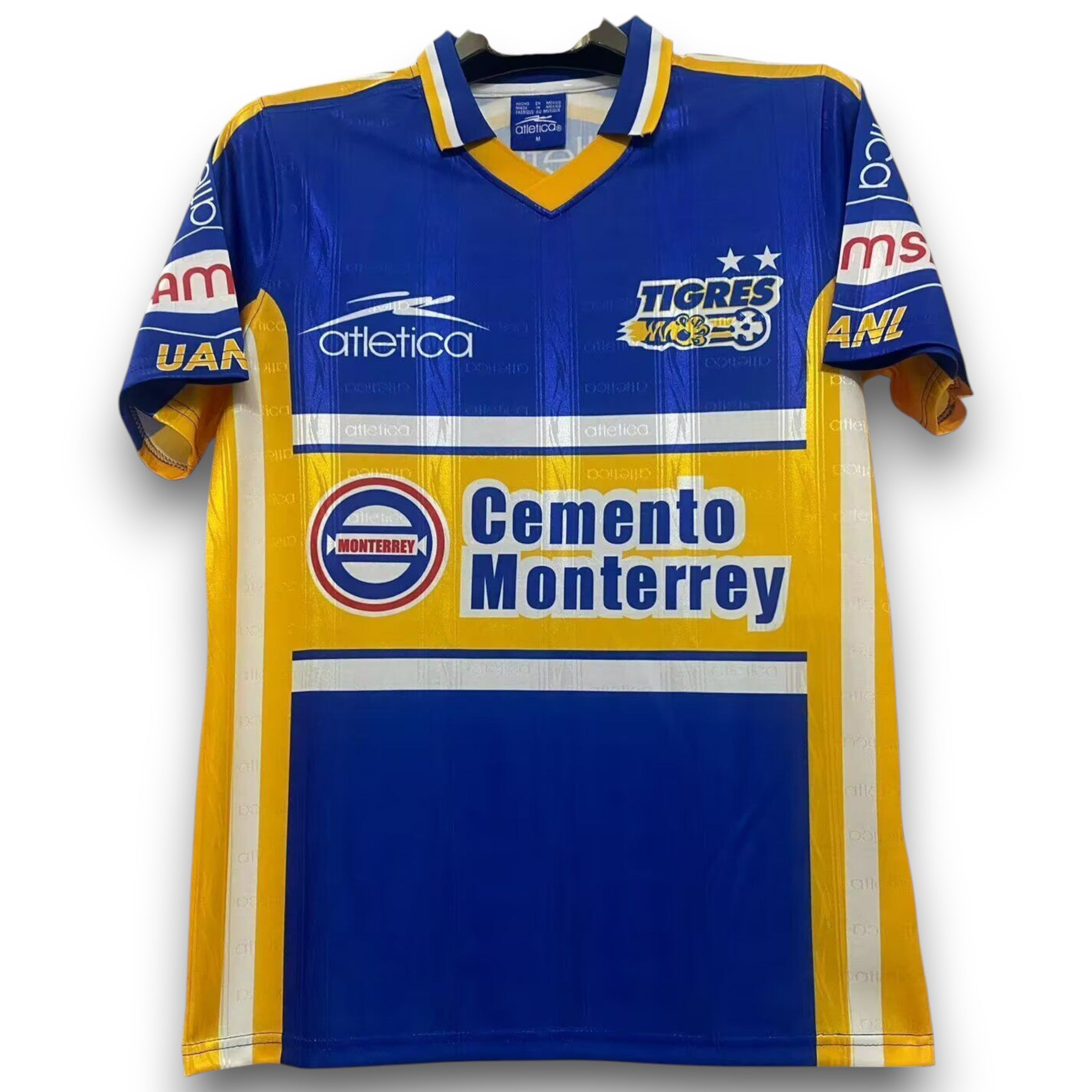 Camiseta Tigres 1999-2000 Alternativa manga corta para adulto