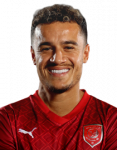 Retrato de Philippe Coutinho