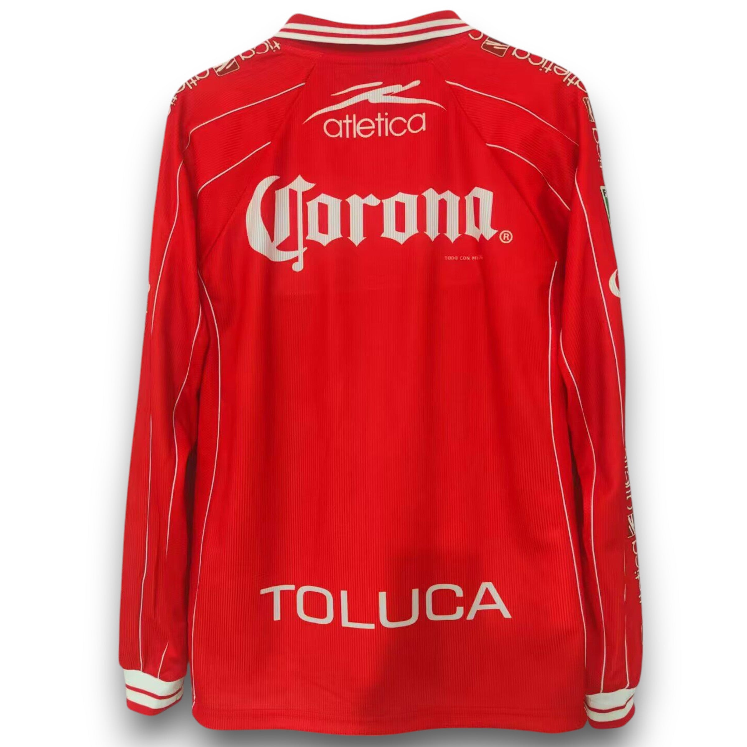 Camiseta Deportivo Toluca 1999-2000 Local Manga Larga para adulto - Imagen 2