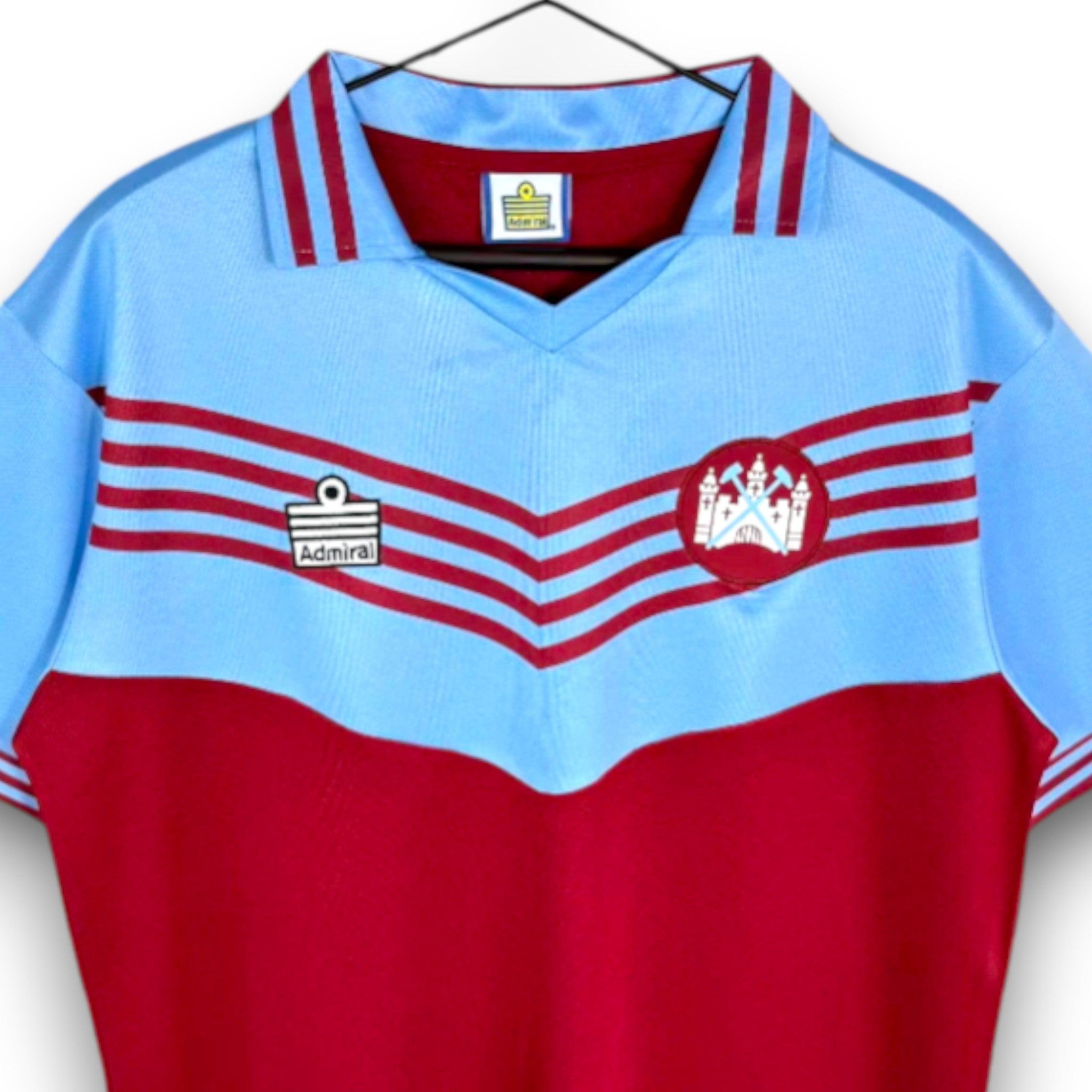 Camiseta West Ham 1976-1980 Local manga corta para adulto - Imagen 2