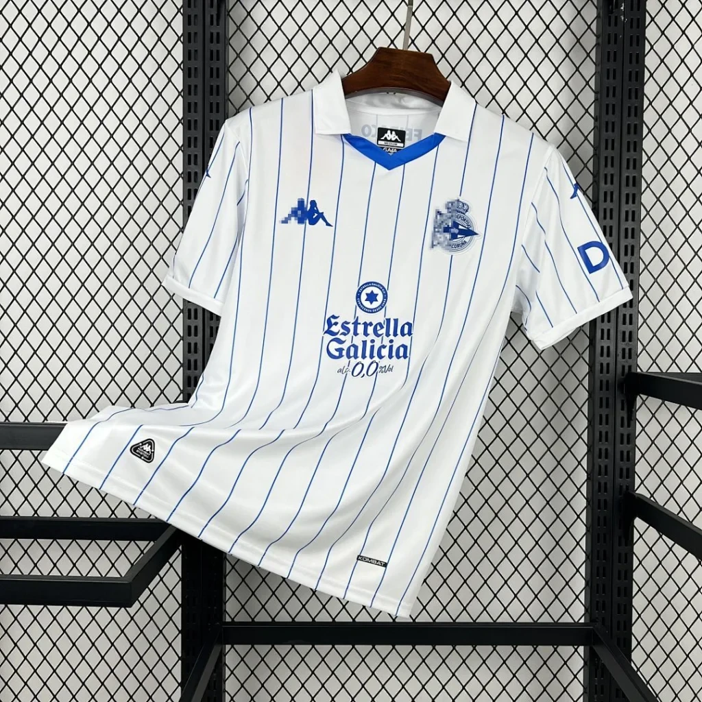 Camiseta Deportivo la Coruna 2026-2027 Blanco Edicion Retro versión fan