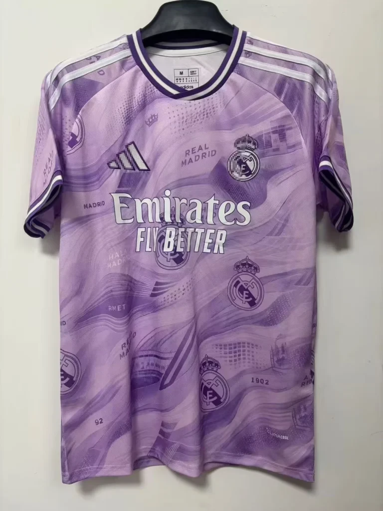 Camiseta Real Madrid Morada 2026-2027 Edicion Especial Versión Fan
