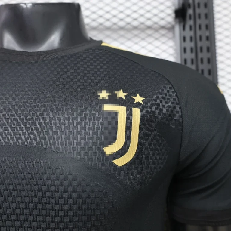 Camiseta Juventus 2026-2027 negra tercera equipacion version jugador - Imagen 3