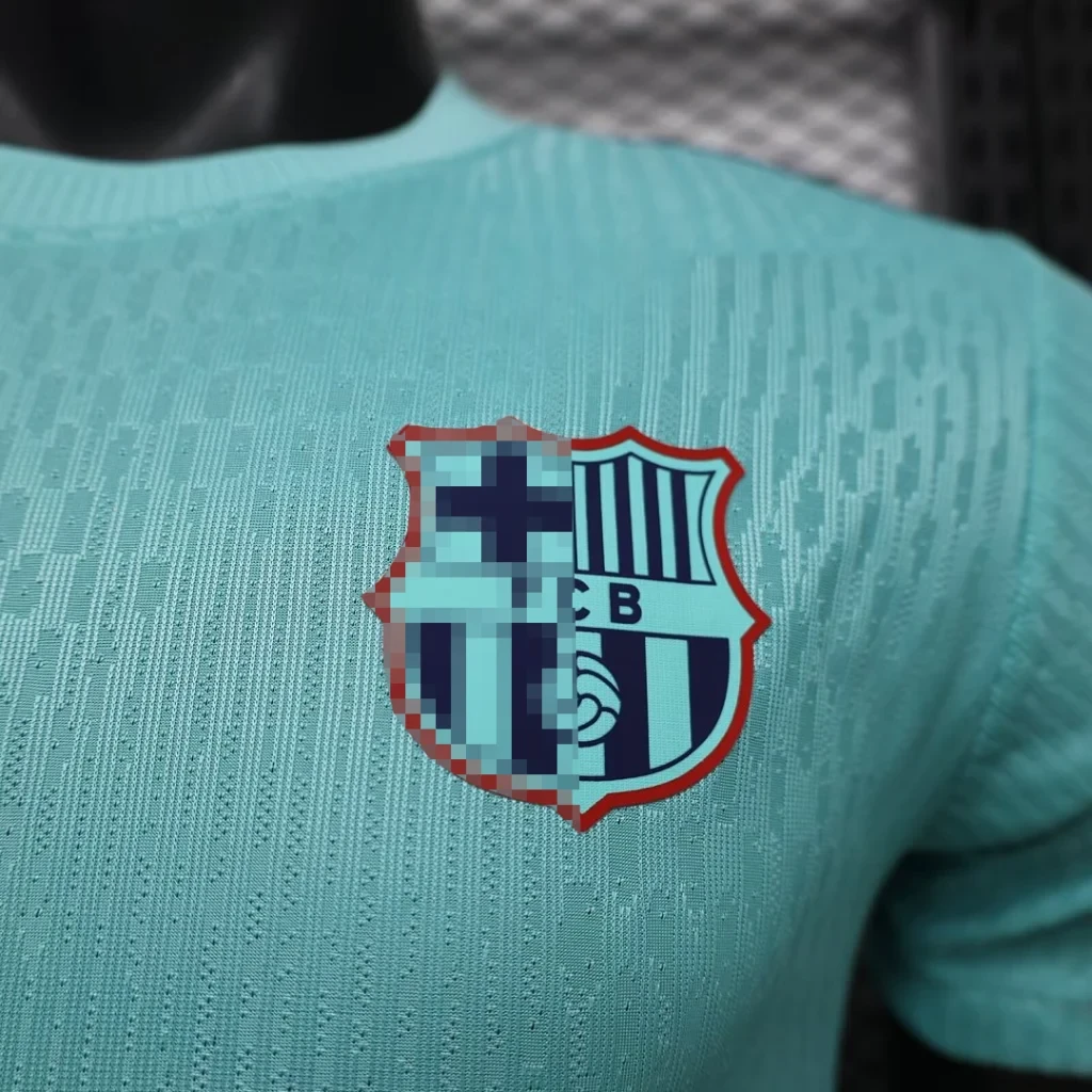 Camiseta FC Barcelona Turquesa 2026-2027 Edicion Especial Version Jugador - Imagen 4