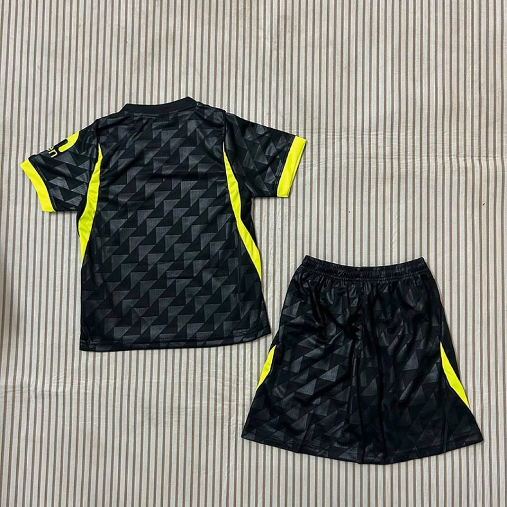 Conjunto Niño Atlético Madrid 2026-2027 Negro Segunda Equipacion - Imagen 2