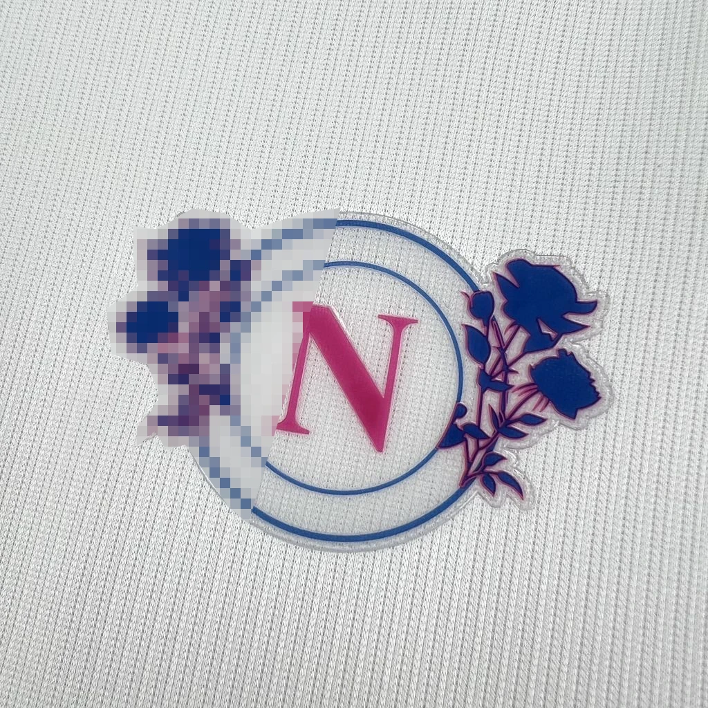 camiseta Napoli 2026-2027 blanca edición especial version fan - Imagen 3