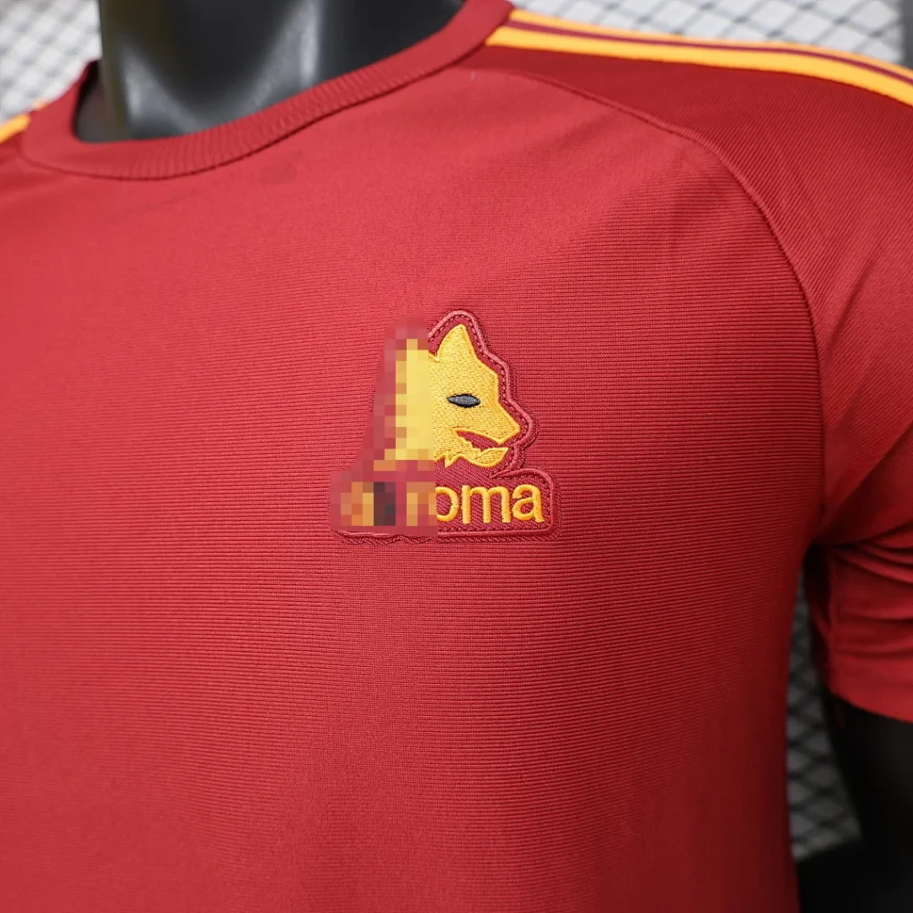 Camiseta roja AS Roma 2026-2027 edición especial versión jugador - Imagen 4