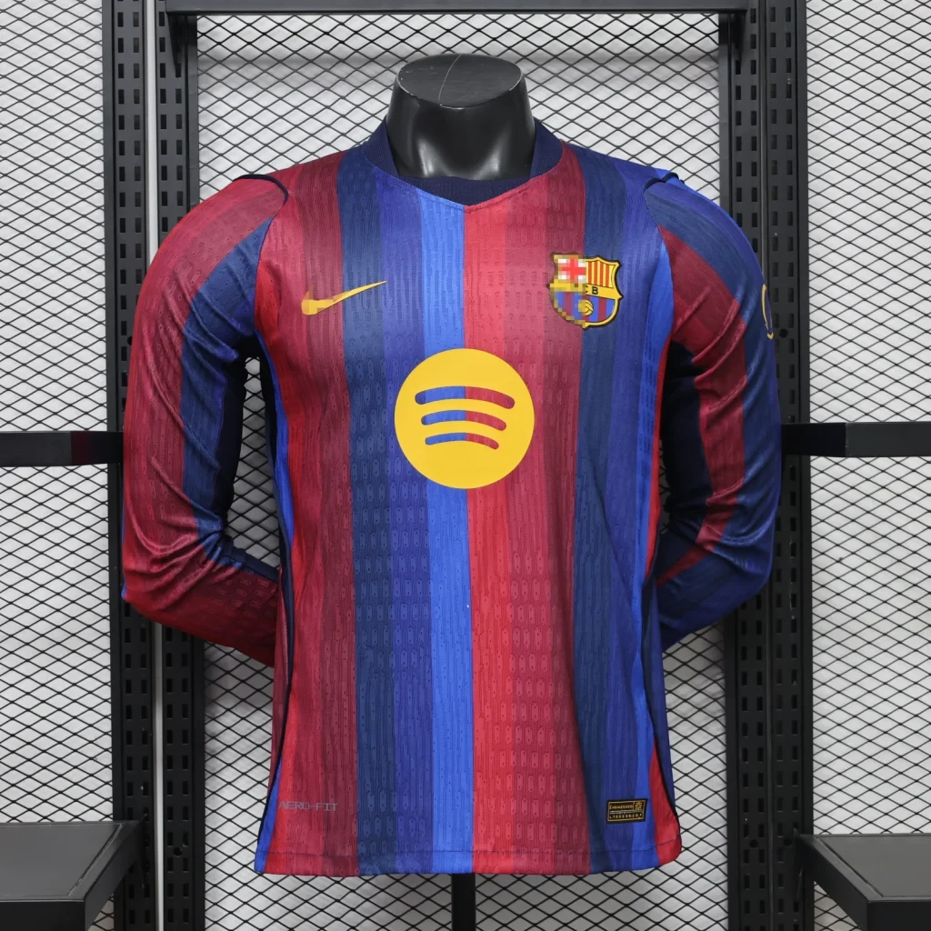 Camiseta FC Barcelona Yamal 2026-2027 Manga Larga Primera Equipacion Version Jugador