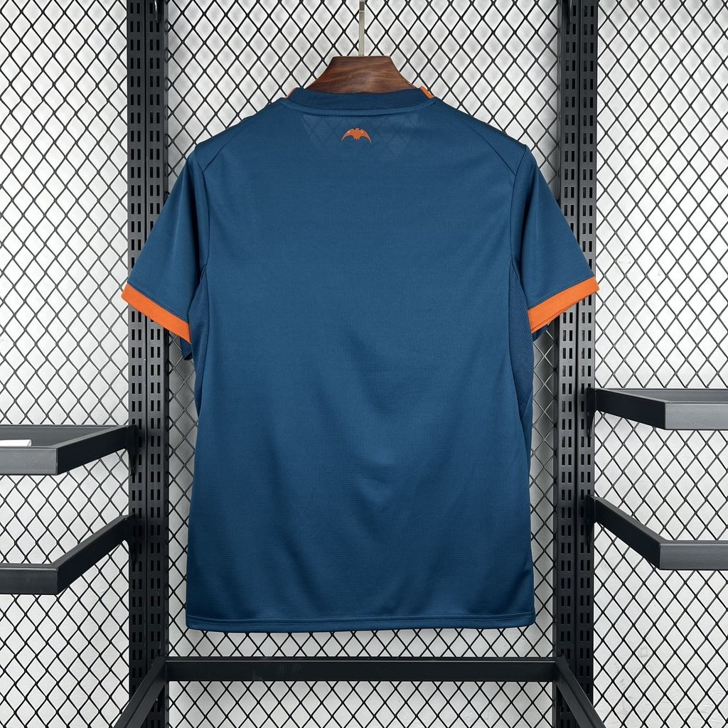 Camiseta Valencia CF 2026-2027 Azul Segunda equipacion versión Fan - Imagen 2