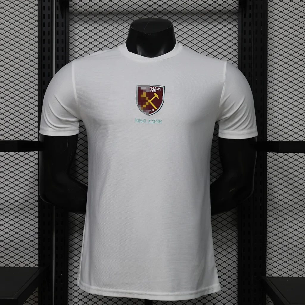 Camiseta Casual West Ham 2026-2027 Blanco Edicion especial Version Jugador - Imagen 2