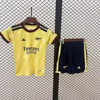Conjunto Niño Arsenal 2026-2027 Amarillo Tercera equipacion