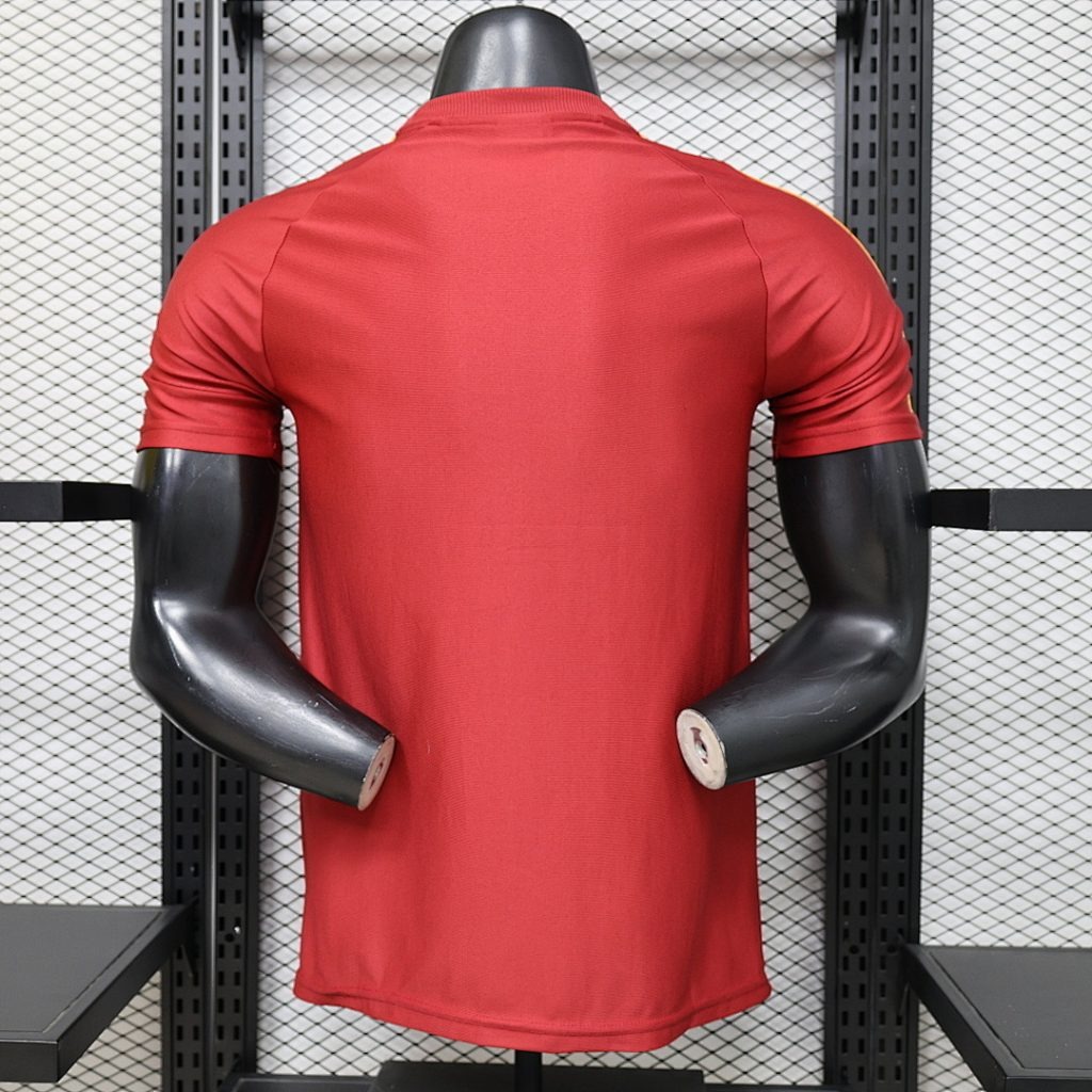 Camiseta roja AS Roma 2026-2027 edición especial versión jugador - Imagen 2