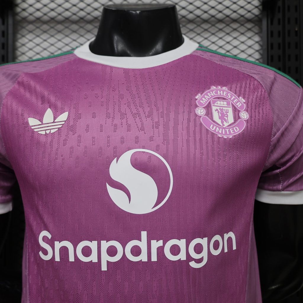 Camiseta Morada Manchester United 2026-2027 Portero Version Jugador - Imagen 3