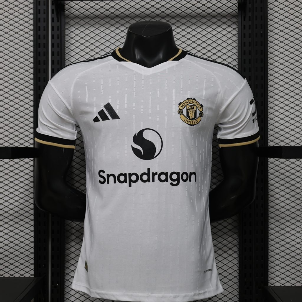 Camiseta Blanca Manchester United 2026-2027 Edicion Especial versión jugador