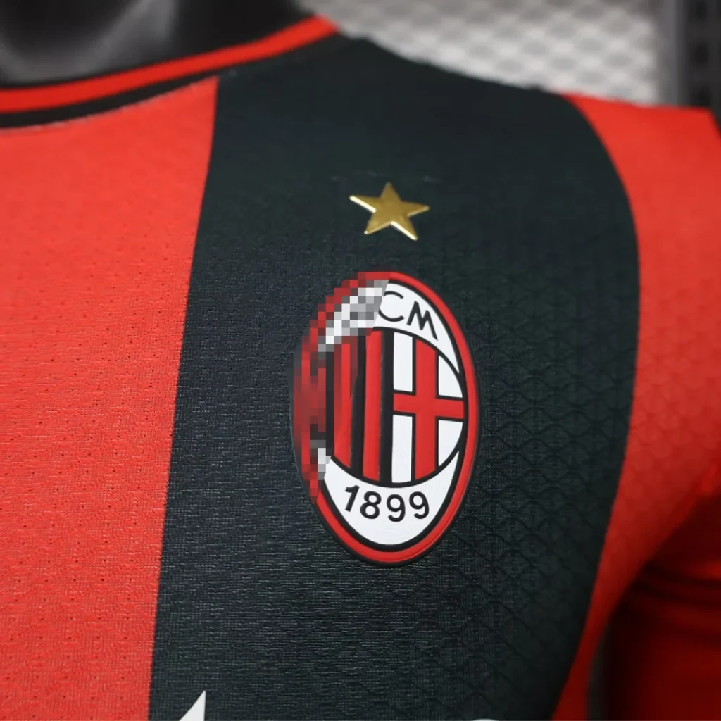 Camiseta manga larga AC Milan 2026-2027 Rafael Leao primera equipacion versión jugador - Imagen 3