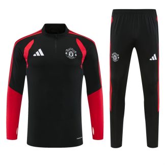 Conjunto Chandal Negro adulto/niño 2026-2027 Manchester United Version Fan