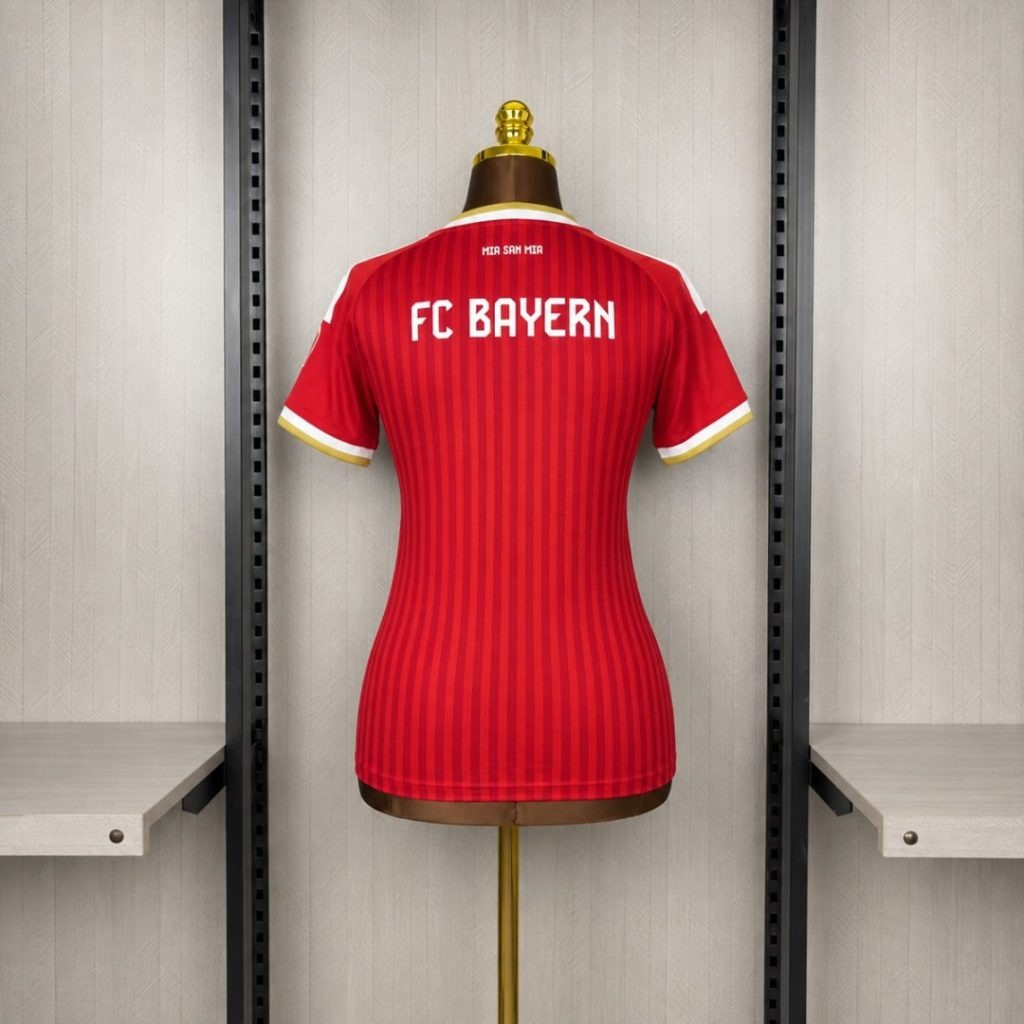 Camiseta Roja mujer Bayern Munich 2026-2027 Primera Equipación Versión Fan - Imagen 2