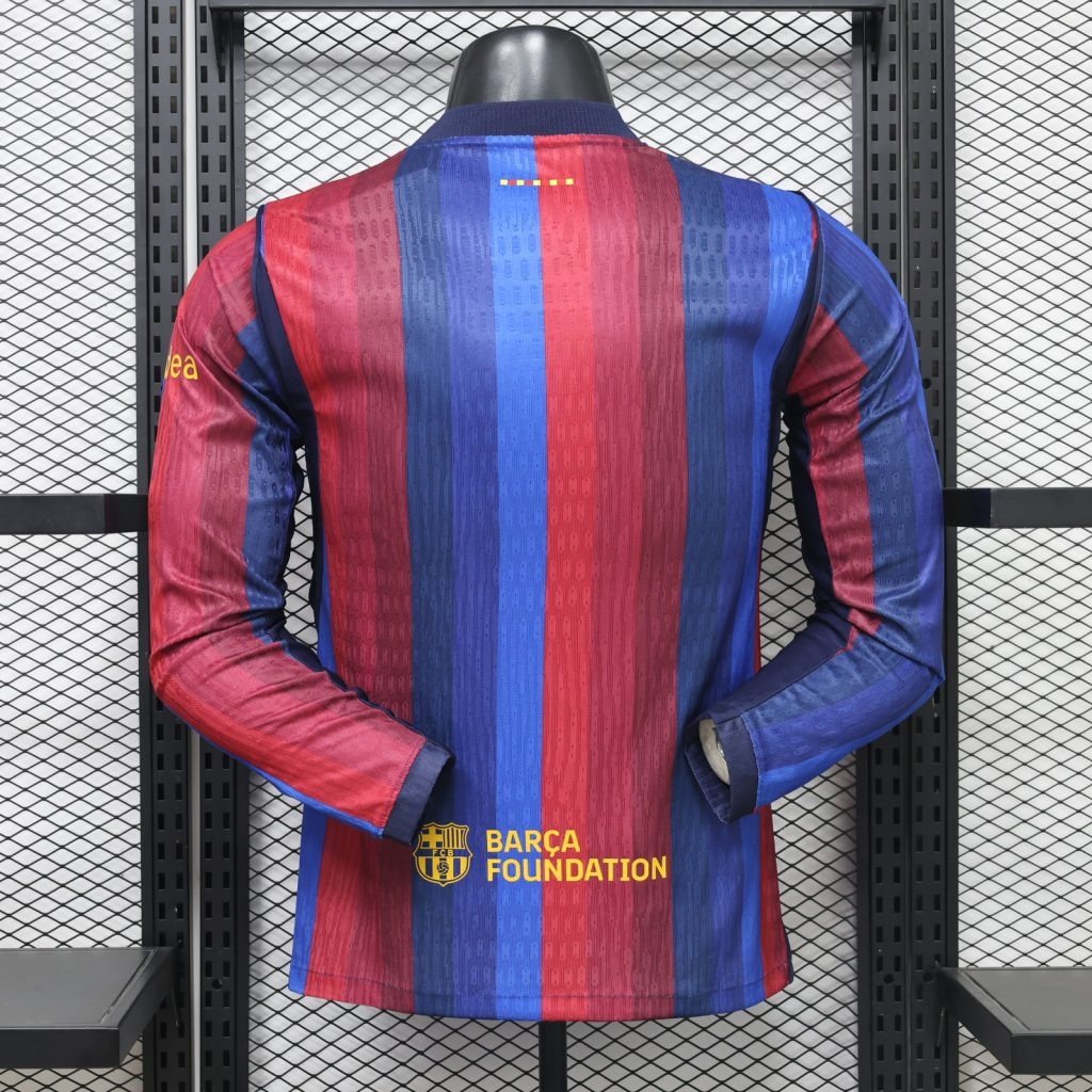 Camiseta FC Barcelona Yamal 2026-2027 Manga Larga Primera Equipacion Version Jugador - Imagen 2