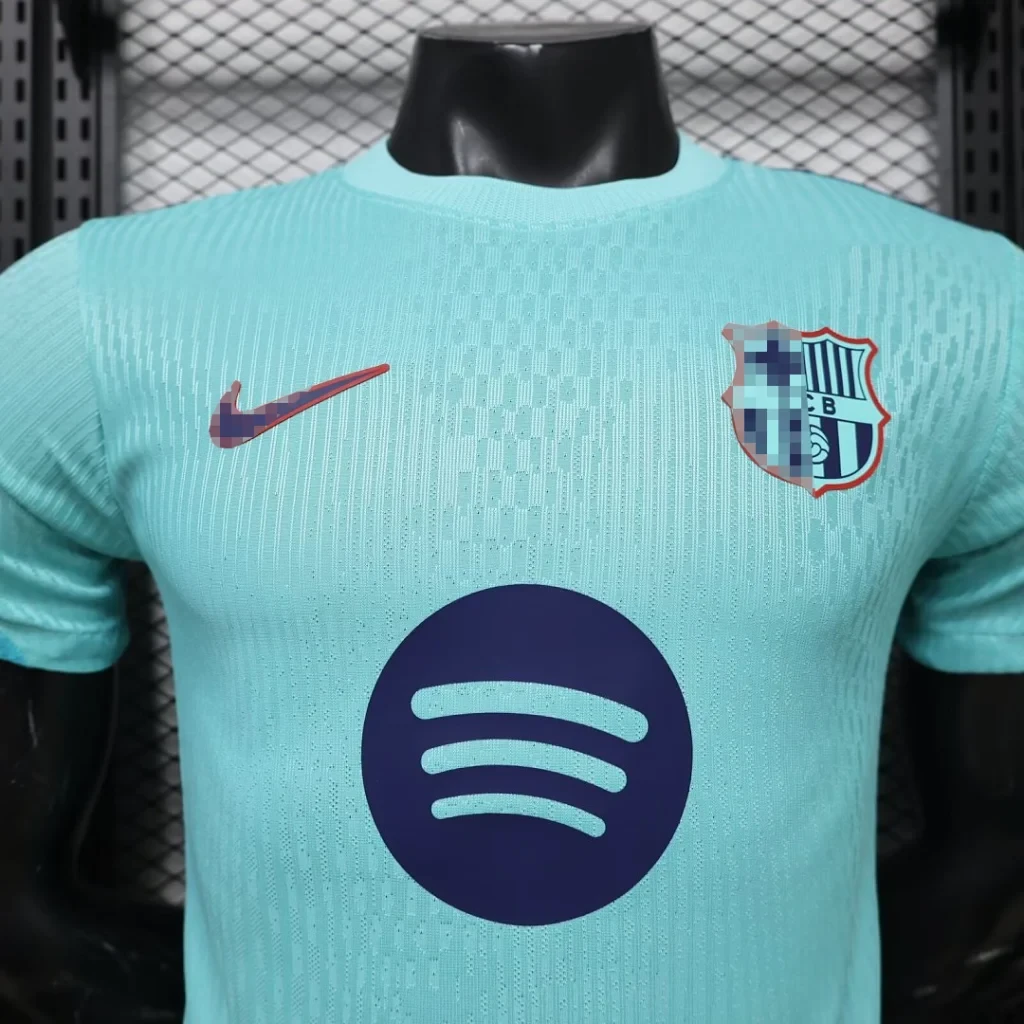 Camiseta FC Barcelona Turquesa 2026-2027 Edicion Especial Version Jugador - Imagen 3
