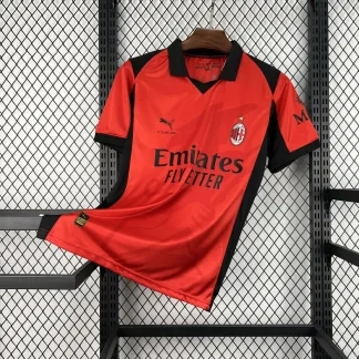Camiseta AC Milan Naranja 2026-2027 tercera Equipacion versión fan