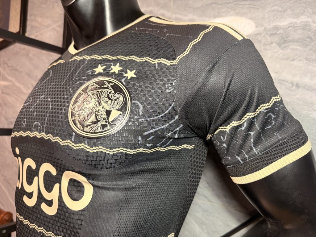 Camiseta Negra Ajax 2026-2027 Segunda Equipacion Version Jugador - Imagen 4