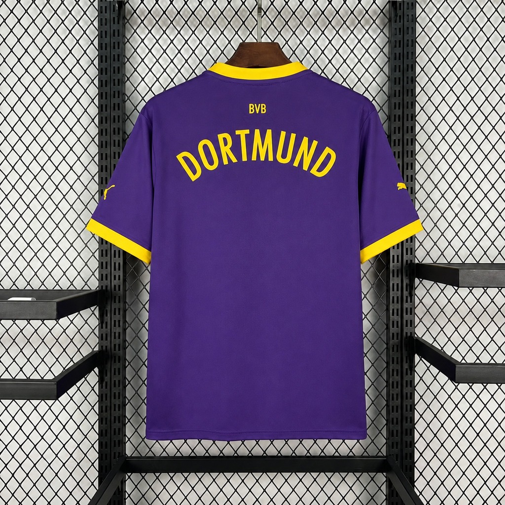 Camiseta Morada Borussia Dortmund 2026-2027 Edicion Especial versión jugador - Imagen 2