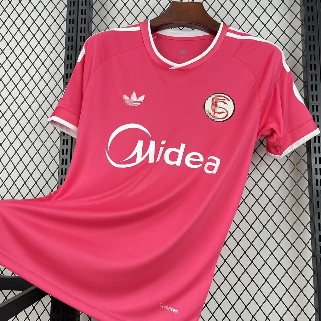 Camiseta Sevilla 2026-2027 Rosa Edicion Retro Version Fan - Imagen 4