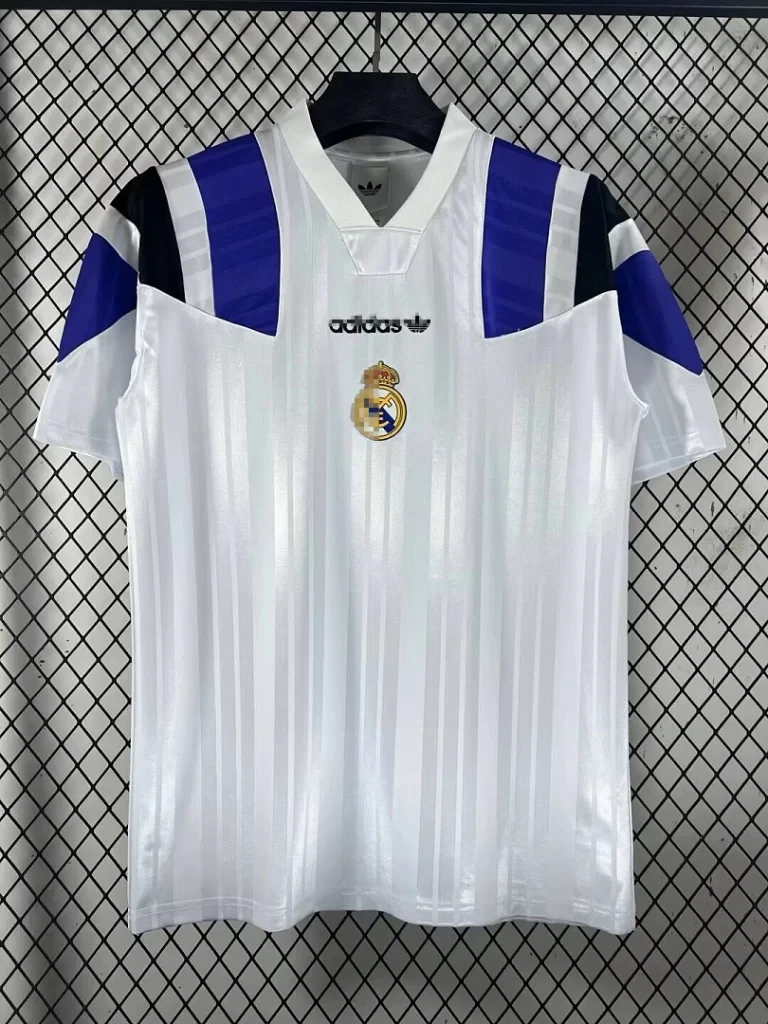 Camiseta Real Madrid Blanco 2026-2027 Blanco Edicion Retro versión Fan