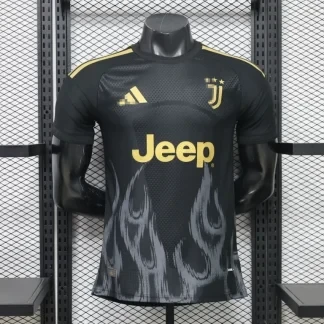 Camiseta Juventus 2026-2027 negra tercera equipacion version jugador