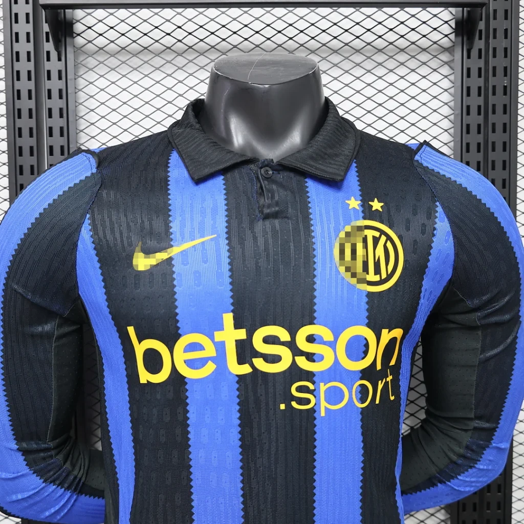Camiseta Lautaro Martinez Inter Milan 2026-2027 Manga Larga primera equipacion version jugador - Imagen 4