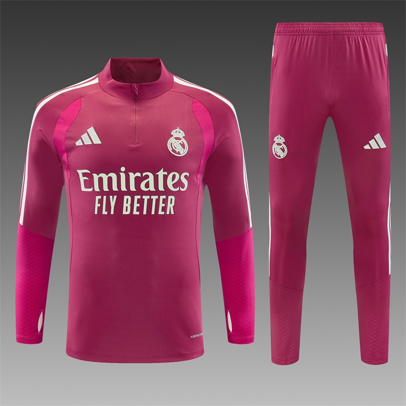 Conjunto Chandal niño/adulto Rosa 2026-2027 Real Madrid Version Fan