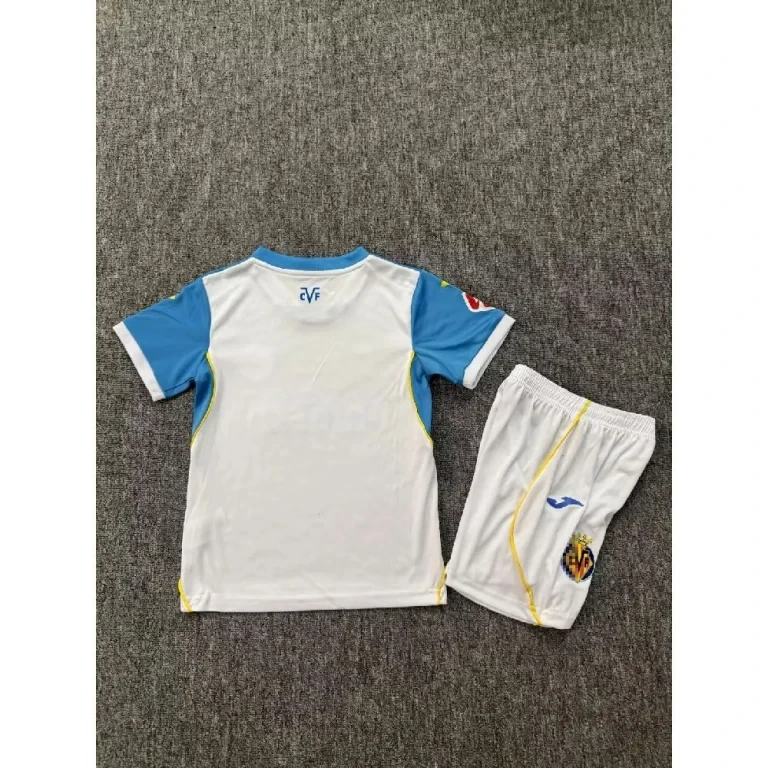 Conjunto niño Villarreal 2026-2027 Blanco Segunda equipacion - Imagen 2