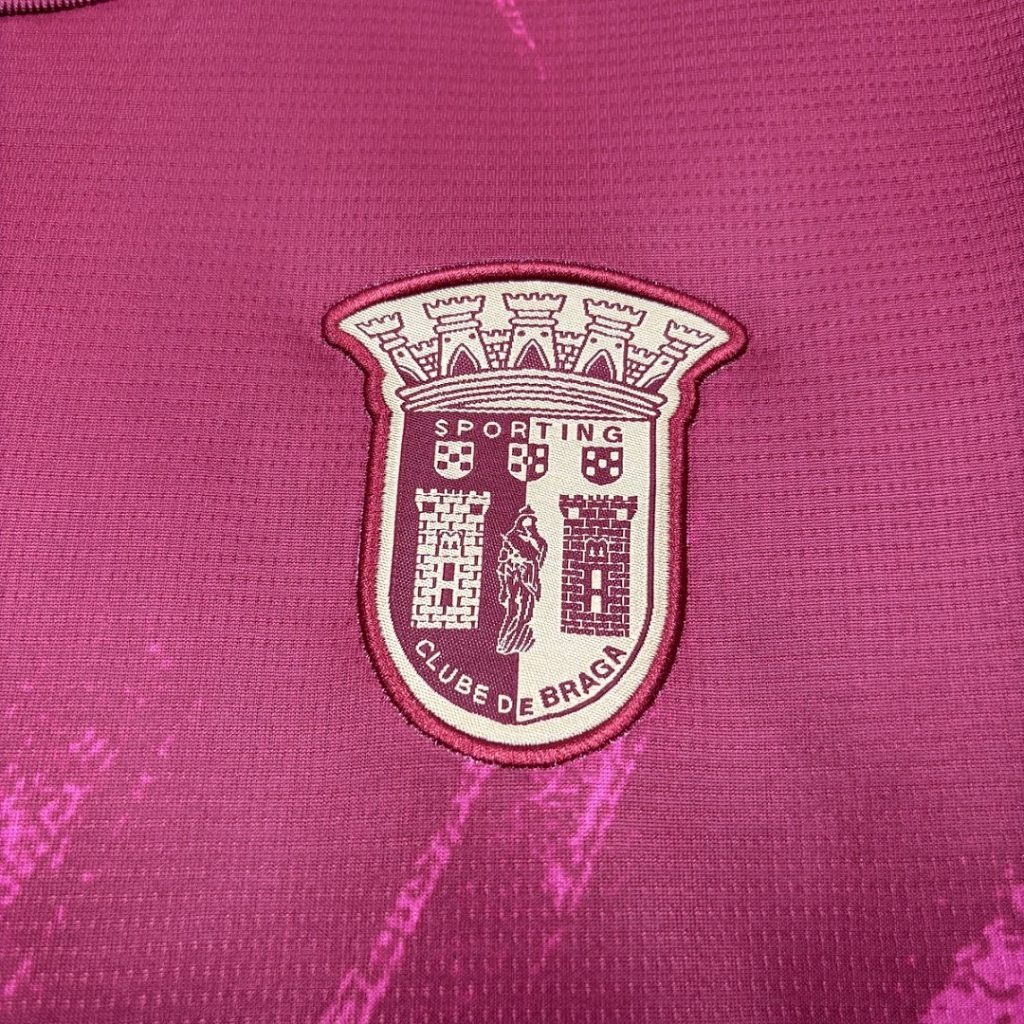 Camiseta Roja Braga 2026-2027 Segunda Equipacion Version Fan - Imagen 5