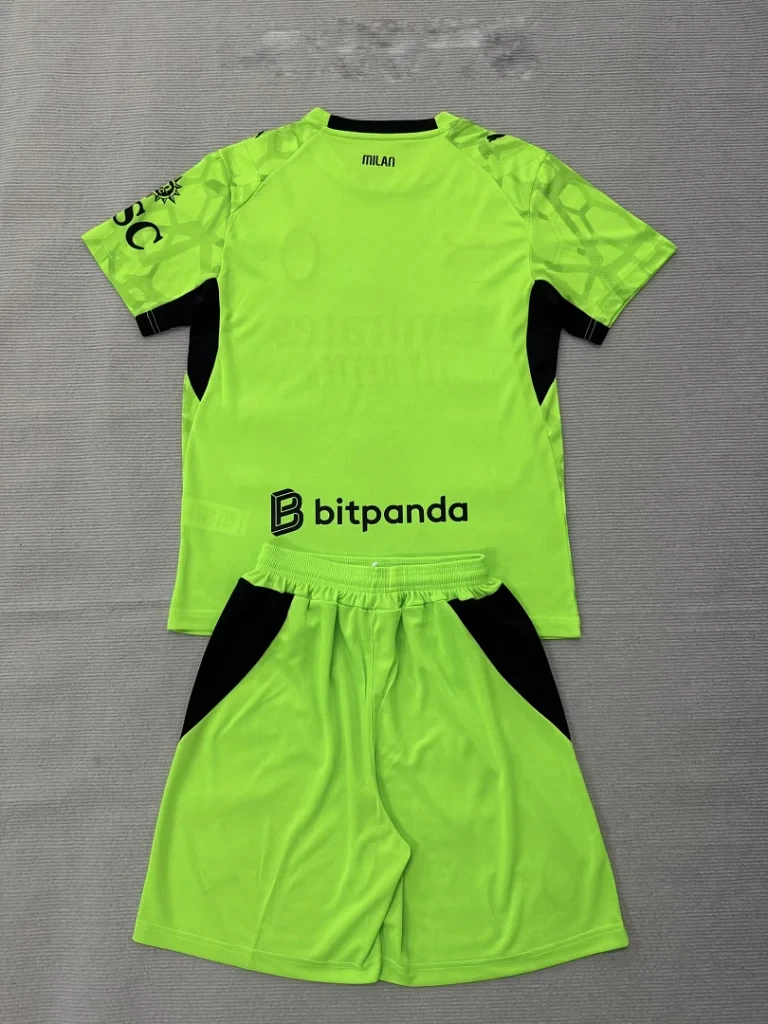 Conjunto niño verde AC Milan 2026-2027 portero tercera equipacion - Imagen 2