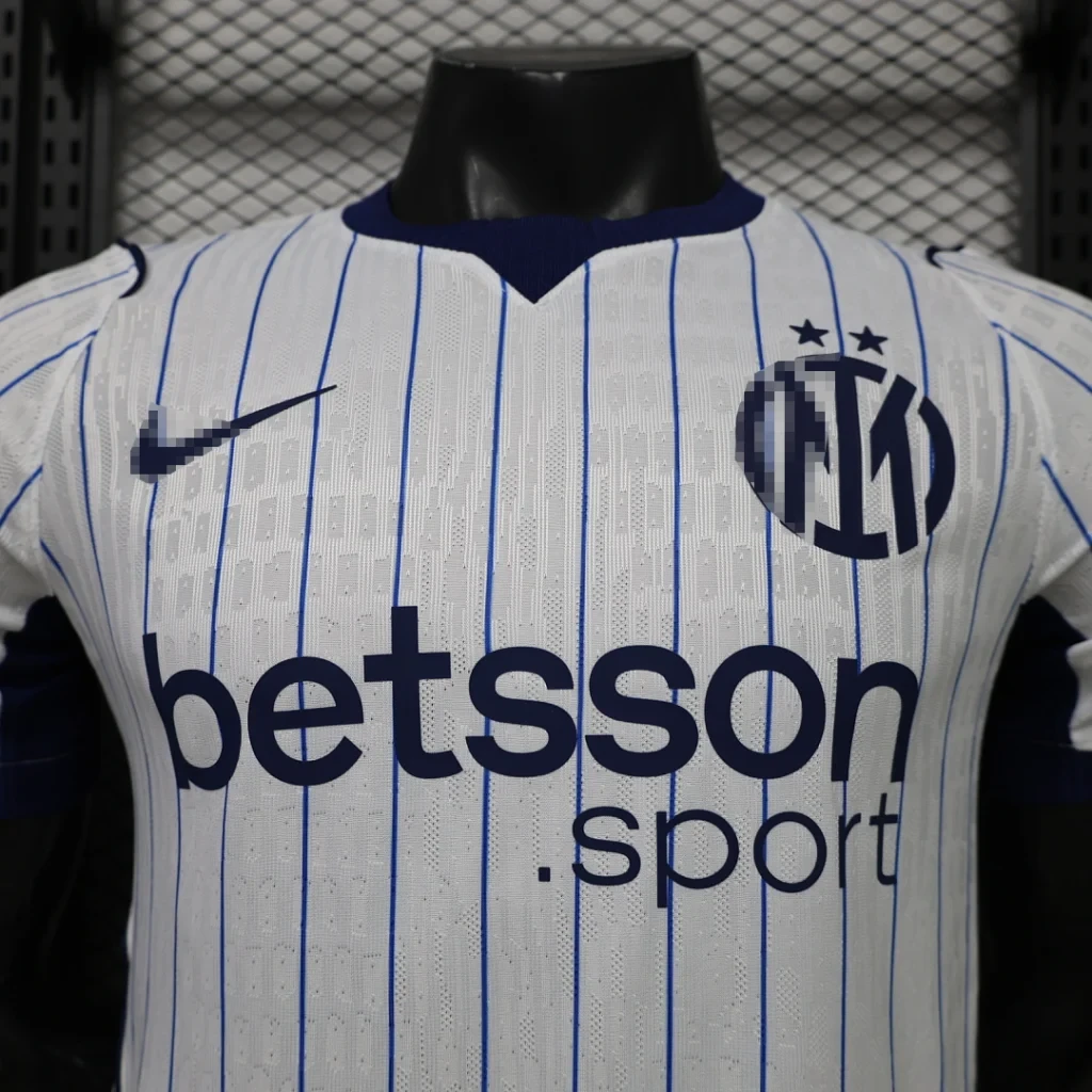 camiseta blanca Inter Milan 2026-2027 segunda equipacion version jugador - Imagen 3