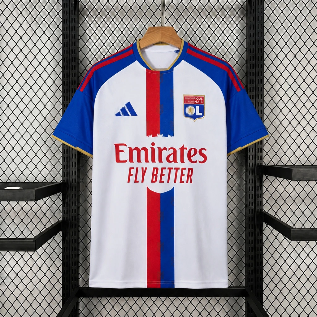 Camiseta Olympique Lyon 2026-2027 Openda primera equipacion versión fan