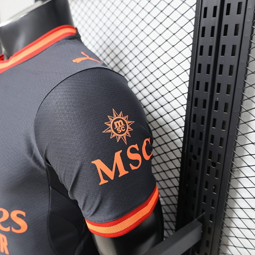 Camiseta AC Milan negro 2026-2027 tercera equipacion versión jugador - Imagen 5